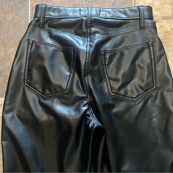 Abercrombie & Fitch 90s Straight Ultra High Rise Jeans Curve Love 27/4R Black - Picture 3 of 6